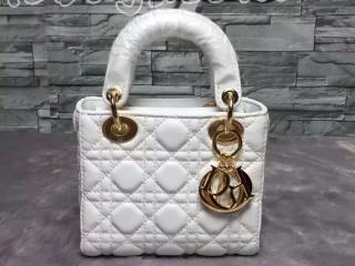 ディオールバッグコピー D17147-w Dior ホワイト ラムスキン 