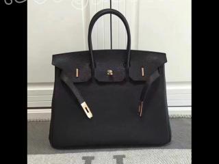 【H00535900】 エルメスバッグコピー HERMES バッグ バーキン35 ハンドバッグ ゴールド金具  国産牛革