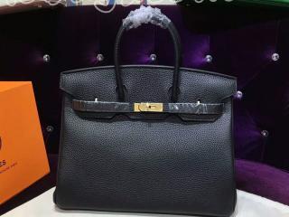 H0062514 エルメスバッグ HERMES Birkin バーキン25/30/35 ハンドバッグ シルバー金具　Sクラス