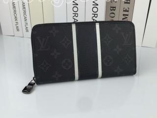 「LOUIS VUITTON」ルイ・ヴィトンモノグラム長財布コピー モノグラム・エクリプス フラッシュ ラウンドファスナー財布 M64645A