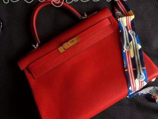 エルメス ハンドバッグ ミニケリー ドゥ 外縫い  ゴールド金具 シェーブルミゾール   HERMES Mini Kelly 28 マイクロバッグ ポシェット