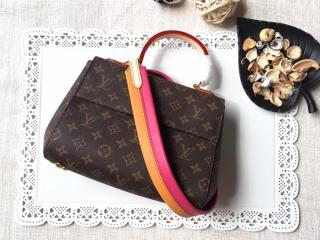 M43401 ルイヴィトン モノグラム バッグ コピー 「LOUIS VUITTON」 クリュニー MM ショルダーバッグ ホットピンクサフラン