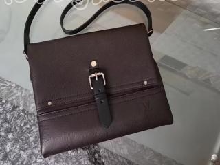 M54962 ルイヴィトン カーフ バッグ スーパーコピー 「LOUIS VUITTON」 キャニオン・メッセンジャー PM ヴィトン 新作 メンズ チェーンショルダーバッグ 2色可選択 マロン