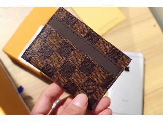 N62666 「LOUIS VUITTON」 ポルト・カルト・ダブル ヴィトン メンズ 二つ折り キー＆カードケース