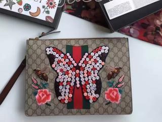 【GUCCI】グッチ'Merveilles' GG スプリーム クラッチバッグ431416 K05ZG