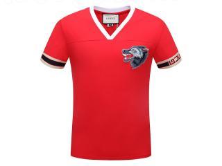 GUCCI Tシャツ カジュアル ミスティックキャット グッチ ロゴ 半袖Tシャツ