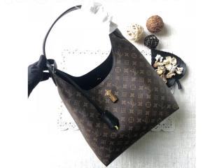 M43545 ルイヴィトン モノグラム バッグ コピー 「LOUIS VUITTON」 フラワー・ホーボー ヴィトン レディース ショルダーバッグ 3色可選択 ノワール