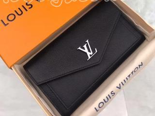 M62530 ルイヴィトン カーフ 長財布 コピー 「LOUIS VUITTON」 ポルトフォイユ・マイロックミー ヴィトン レディース 二つ折り財布 4色可選択 ノワール