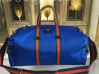 ‎450983 K1NEE 8373 グッチ バッグ コピー GUCCI トートバック テクノキャンバス メンズ ダッフルバッグ オンライン限定 2色選 ブルー