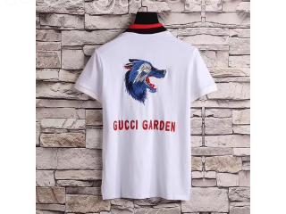 グッチ【メンズ用】人気ブランド 半袖 Tシャツ 大人気 全2色選択可　7000円が送料無料