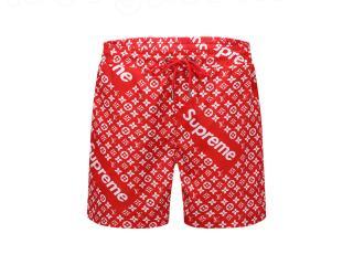 ヴィトンとシュプリームロゴ水着★大人気★男性　ハーフパンツ★ビーチパンツ　サイズ：M-3XL