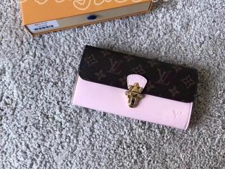 M61719 ルイヴィトン モノグラム 長財布 スーパーコピー 「LOUIS VUITTON」 ポルトフォイユ・チェリーウッド ヴィトン レディース 二つ折り財布 2色選択可 ローズバレリーヌ