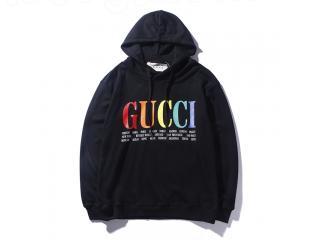 2018-19AW メンズファッション トップス パーカー・フーディ グッチ 18-19AW Felpa con cappuccio e stampa Gucci Citta 黒 
