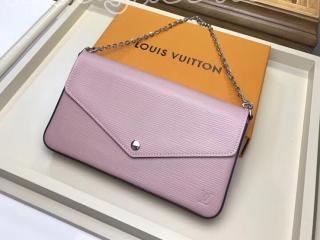 M62467 ルイヴィトン エピ 長財布 コピー 「LOUIS VUITTON」 ポシェット・フェリーチェ ヴィトン レディース チェーン 二つ折り財布