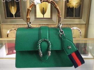 448075 CAOHN 8979 グッチ ディオニュソス バッグ コピー GUCCI Dionysus トップハンドルバッグ レディース ショルダーバッグ 4色可選択 グリーン レザー