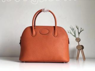 エルメス ボリード バッグ スーパーコピー HERMES Bolide 27/31 ハンドバッグ レディース ショルダーバッグ 6色可選択 オレンジ H030322