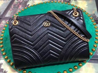 524592 00LBT 1000 グッチ バッグ スーパーコピー GUCCI マーモント レディース チェーンショルダーバッグ 2色可選択 ブラック