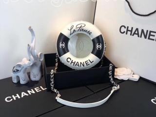 AS0209 Y84152 C0229 シャネル バッグ コピー CHANEL 18/19年 クルーズ コレクション ラムスキン スモール ラウンド バッグ レディース ショルダーバッグ 2色可選択 ブラック & ホワイト