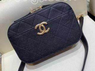 AS0311 B00170 94305 シャネル バッグ スーパーコピー CHANEL グレインド カーフスキン ウエスト バッグ レディース ショルダーバッグ 2色可選択 ブラック