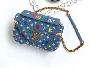 M53692 ルイヴィトン バッグ スーパーコピー 「LOUIS VUITTON」 ルイ･ヴィトン ニューウェーブ チェーンバッグ MM レディース ショルダーバッグ