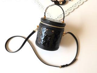 M53997 ルイヴィトン モノグラム・ヴェルニ バッグ スーパーコピー 「LOUIS VUITTON」 カンヌ PM ハンドバッグ レディース ショルダーバッグ ノワール