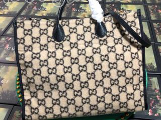 598169 G38ET 9769 グッチ バッグ コピー GUCCI GGウール トートバッグ レディース ショルダーバッグ