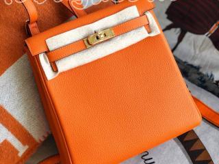 Kellyado01 エルメス バッグ スーパーコピー HERMES Kelly Ado ケリー アド バックパック・リュック トゴ(togo) 12色可選択