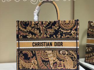 M1286ZWAO_M747 ディオール バッグ コピー “DIOR BOOK TOTE” “ディオールアニマル” レディース トートバッグ