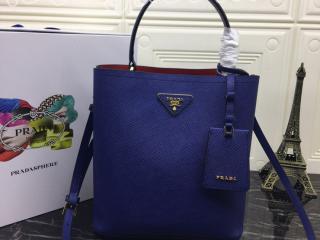1BA212-2ERX-1-S プラダ バッグ コピー PRADA S級品 Saffiano プラダ パニエ サフィアーノレザーバッグ ハンドバッグ レディース ショルダーバッグ 10色可選択