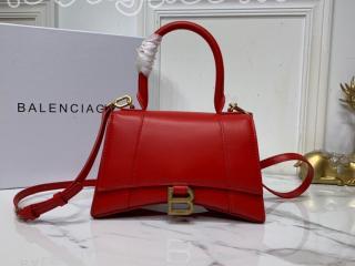 593546-12 バレンシアガ バッグ スーパーコピー BALENCIAGA N級 Hourglass アワーグラスシェイプ スモール トップハンドルバッグ レディース ショルダーバッグ 5色可選択