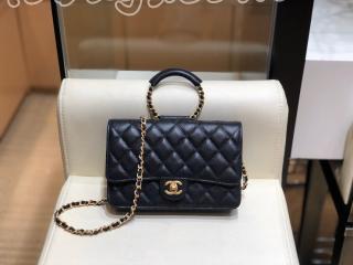AP1177-2 20春夏 シャネル 財布 スーパーコピー CHANEL チェーンウォレット Wallet On Chain レディース ショルダー財布 2色可選択 ブラック