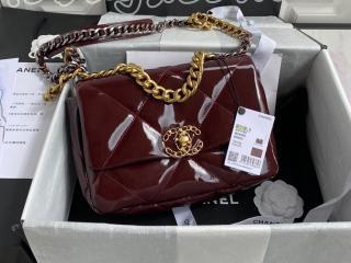 AS1160 B04580 N9653 シャネル バッグ スーパーコピー CHANEL 20新作 シャイニー クランプル カーフスキン CHANEL 19 フラップ バッグ 2色可選択