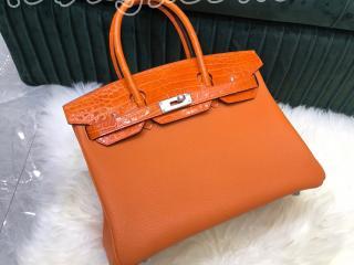 touchbk01 エルメス バッグ コピー Hermes Birkin25 Touch バーキン25 タッチ クロコダイル 二ロティカス ショルダーバッグ 10色可選択
