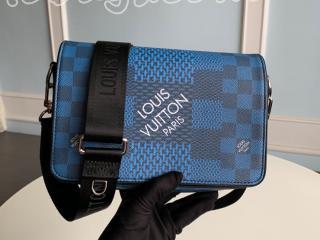 N50026 ルイヴィトン ダミエ・グラフィット バッグ スーパーコピー 「LOUIS VUITTON」 21新作 ステュディオ・メッセンジャー メンズ ショルダーバッグ 3色可選択 マリーヌ