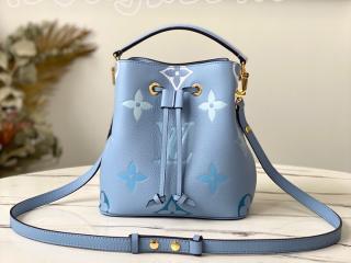 M45709 ルイヴィトン モノグラム・アンプラント バッグ コピー 「LOUIS VUITTON」 21新作 ネオノエ BB レディース ショルダーバッグ 2色可選択 サマーブルー