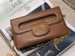 M8641UBBU-2 ディオール バッグ コピー Dior 21新作 DiorDouble ミディアムバッグ スムースカーフスキン レディース ショルダーバッグ 4色可選択