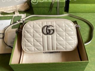 447632-3 グッチ バッグ コピー GUCCI 21新作 〔GGマーモント〕 レディース スモール ショルダーバッグ 4色可選択