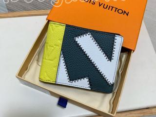 M81312 ルイヴィトン モノグラム・アンプラント 財布 コピー 「LOUIS VUITTON」 22新作 ポルトフォイユ・スレンダー メンズ 二つ折り財布