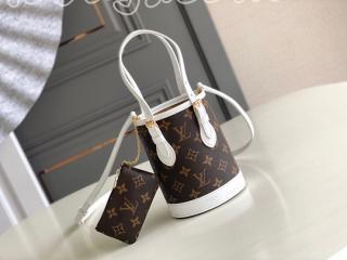 M81489 ルイヴィトン モノグラム バッグ コピー 「LOUIS VUITTON」 22新作 ナノ・バケット レディース ショルダーバッグ