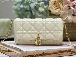 S0977ONMJ-2 ディオール バッグ スーパーコピー DIOR Lady Dior フォンポーチ カナージュ ラムスキン レディース ショルダーバッグ