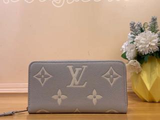 M14228 ルイヴィトン モノグラム・アンプラント 長財布 スーパーコピー 「LOUIS VUITTON」 25新作 ジッピー･ウォレット レディース ラウンドファスナー財布