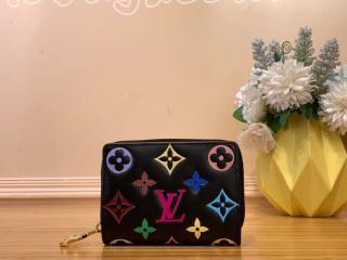 M13829 ルイヴィトン モノグラム・アンプラント 財布 スーパーコピー「LOUIS VUITTON」 25新作 LV × TM ポルトフォイユ･ルー ラウンドファスナー財布