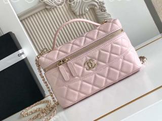 AP4407-5 シャネル バッグ コピー CHANEL 25新作 ロング ヴァニティケース グレインド カーフスキン レディース ショルダーバッグ 5色可選択