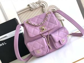 AS3787-4 シャネル バッグ コピー CHANEL 25新作 スモール バックパック グレインド カーフスキン レディースバッグ 7色可選択 AS3860