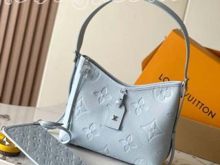M46673 ルイヴィトン モノグラム･アンプラント バッグ コピー 「LOUIS VUITTON」 25新作 キャリーオール ジップ NM PM ショルダーバッグ ウォッシュド･ブルー
