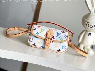 M14194 ルイヴィトン モノグラム・マルチカラー バッグ スーパーコピー 「LOUIS VUITTON」 25新作 ナノ･ディアヌ レディース ショルダーバッグ