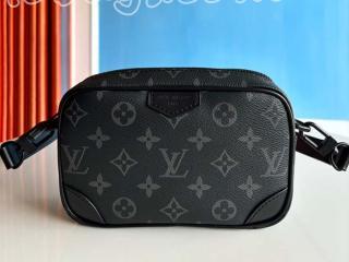 M14253 ルイヴィトン モノグラム･エクリプス バッグ コピー 「LOUIS VUITTON」 25新作 トロカデロ･ウェアラブル ウォレット メンズ ショルダーバッグ