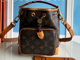 M14017 LOUIS VUITTON ルイヴィトン モノグラム バッグ スーパーコピー 25新作 ノエ･カーゴ レディース ショルダーバッグ