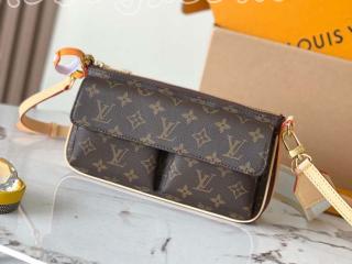 M46999 ルイヴィトン モノグラム バッグ コピー 「LOUIS VUITTON」 25新作 ヴィヴァシテ レディース ショルダーバッグ