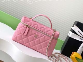 AP4385-7 シャネル バッグ スーパーコピー CHANEL 25新作 ヴァニティバッグ グレインド カーフスキン レディース ショルダーバッグ 10色可選択